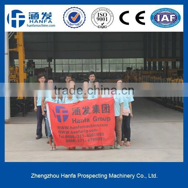 Quality ensure!Rock drilling!Stone killer!crawler type Hydraulic movable drill HF138Y, with air compressor