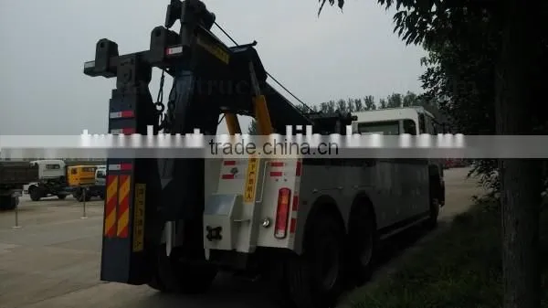 Factory sale 6*4 SINOTRUK HOWO Tow Truck 25ton