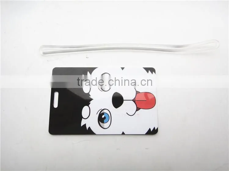 PVC Luggage Tags Cards with Full Printing