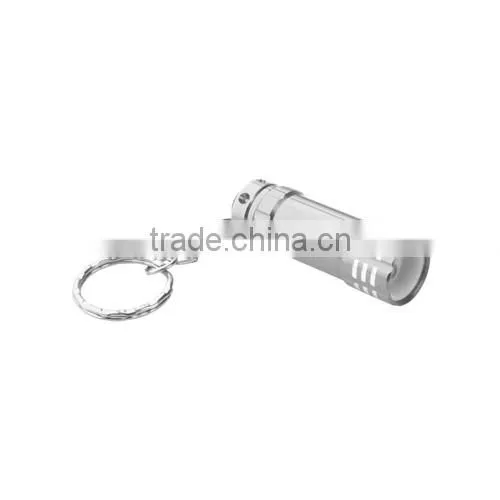 3 LED aluminium torch with carabiner