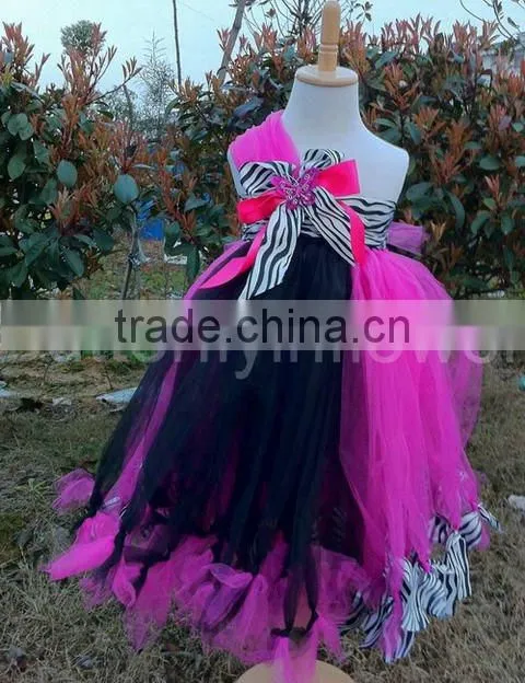 Handmade flower girl dresses party dresses
