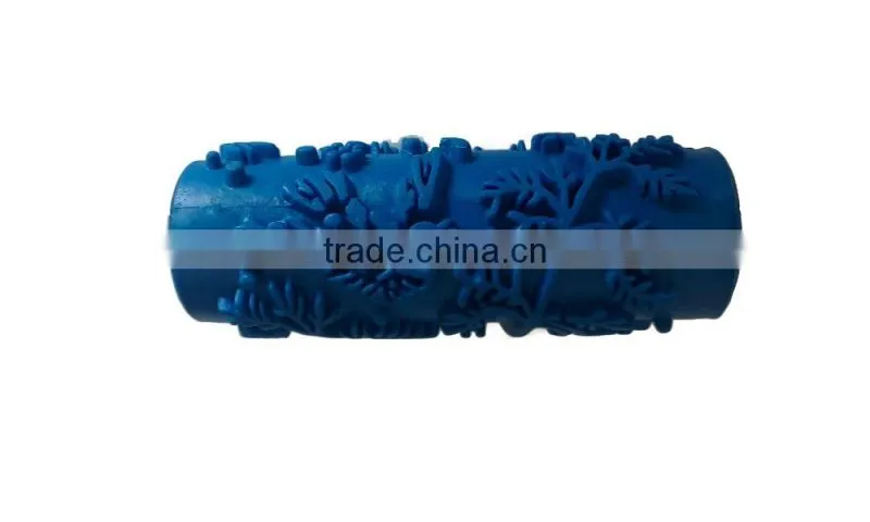 Paint Brush Roller Decoration Tools Decorative Wall Rubber Roller Soft Pattern