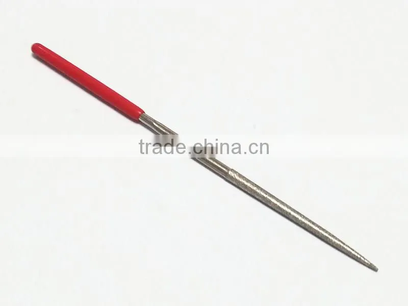 Electroplated diamond file/triangle nail file/round diamond file