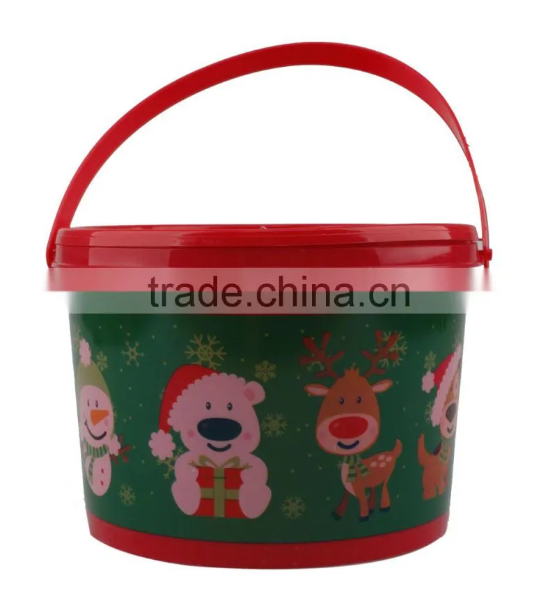 Cheap Price Customized Color PP Plastic Popcorn Bucket