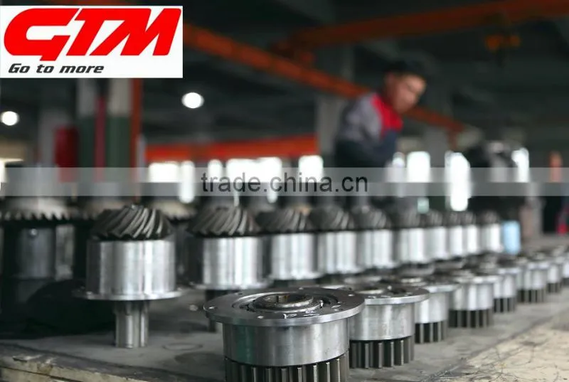 Stable quality tiller gearbox