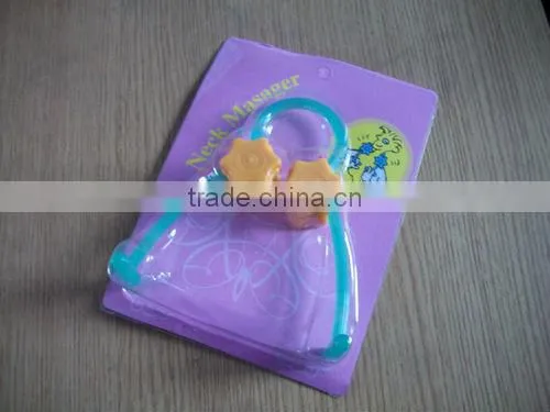 plastic pp health neck massager