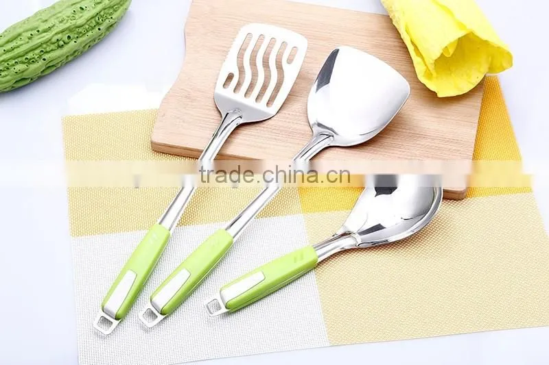 BYX02 Kitchen Utensil Stainless Steel Meal Spoon