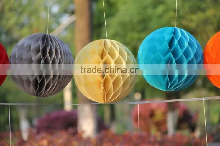 Wedding decorations paper honeycomb ball wholesale