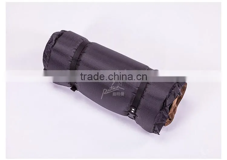 Faux Suede Sith PVC Automatically Inflating Sleeping Pad Connectable Camping Mat 2.55KG