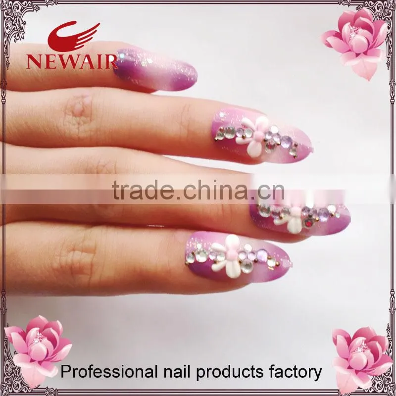 Professional genius 3D flower simple and luxury series nail tips