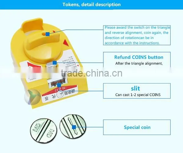 hot sell in 2016 arcade coin operated candy roller machine