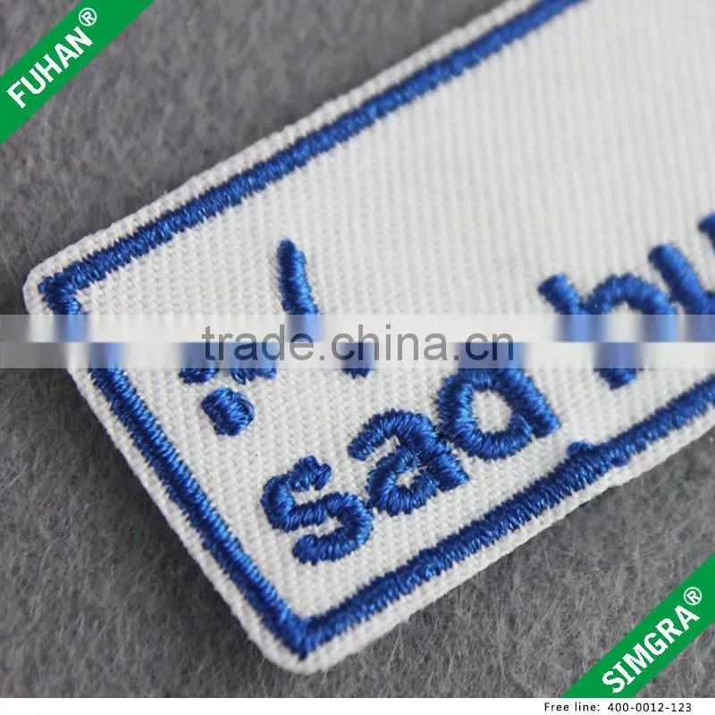 Custom Delicate Sew On Embroidery Badge