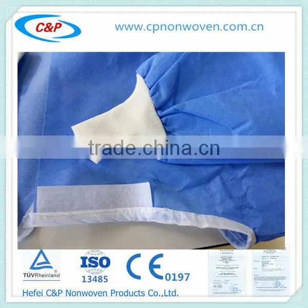 Disposable sterile surgical gowns for dental surgery