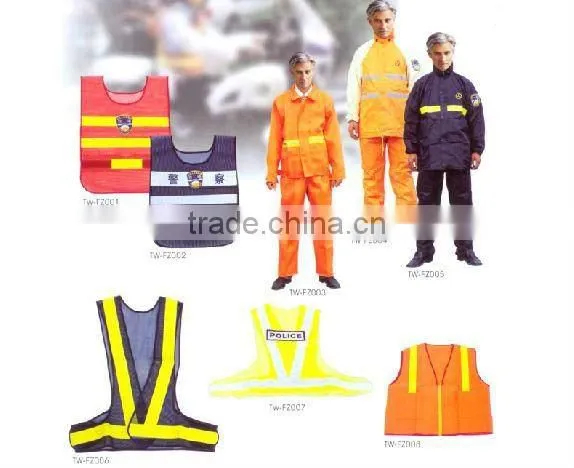 high visibility reflective clothing safety vest