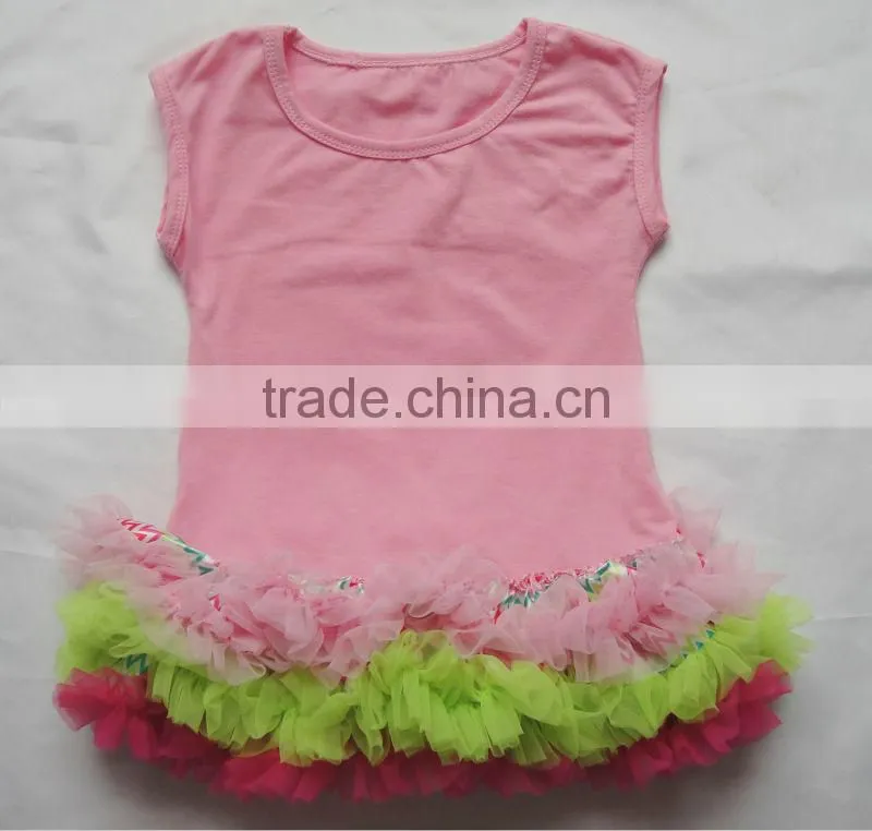 Latest Skirt Design Fashion Cotton Casual Children Mini Skirts made in China
