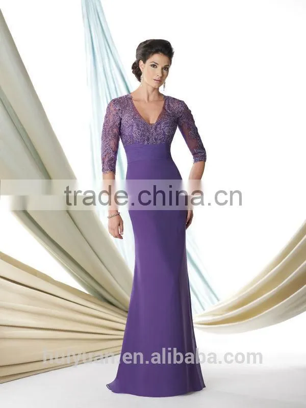 3 colors mid sleeve fashion night high quality women dress
