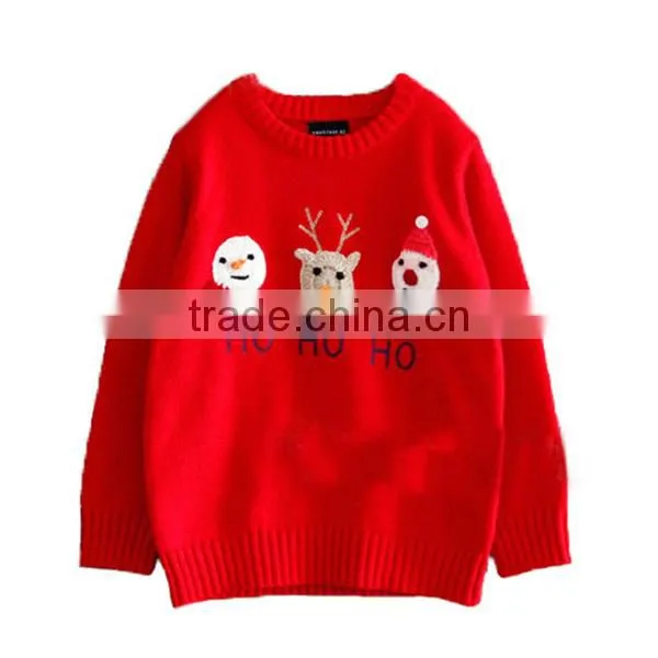 Kids Boy Ugly Christmas Sweater Knitting Patterns Pullover
