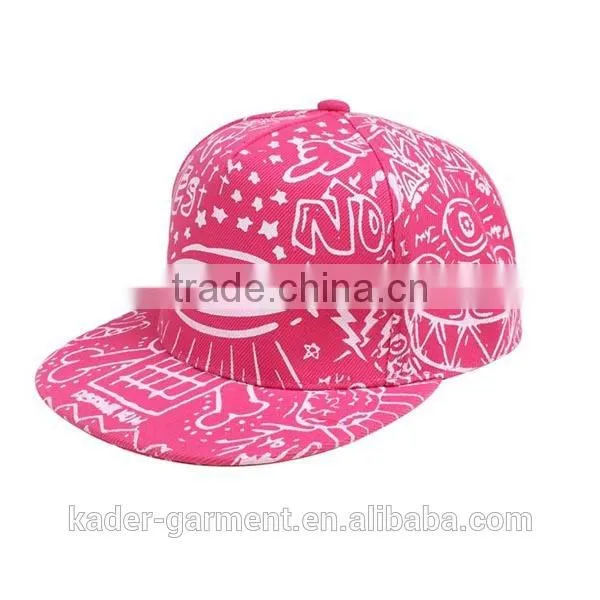 Cap Hippie Snapback New Adjustable Baseball Bill Vintage Unisex Flat Hip-Hop Hat