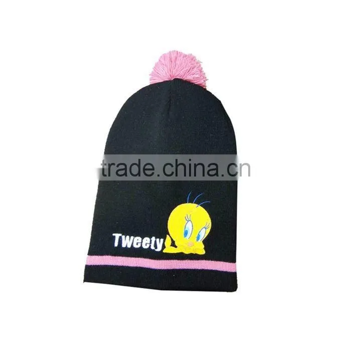 Quality Guaranteed Low Cost Fashion Winter Hat For Young Girls