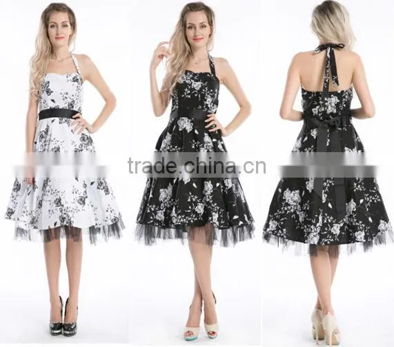 Vintage Retro Dress swing jive rockabilly dress pinup dress petticoat