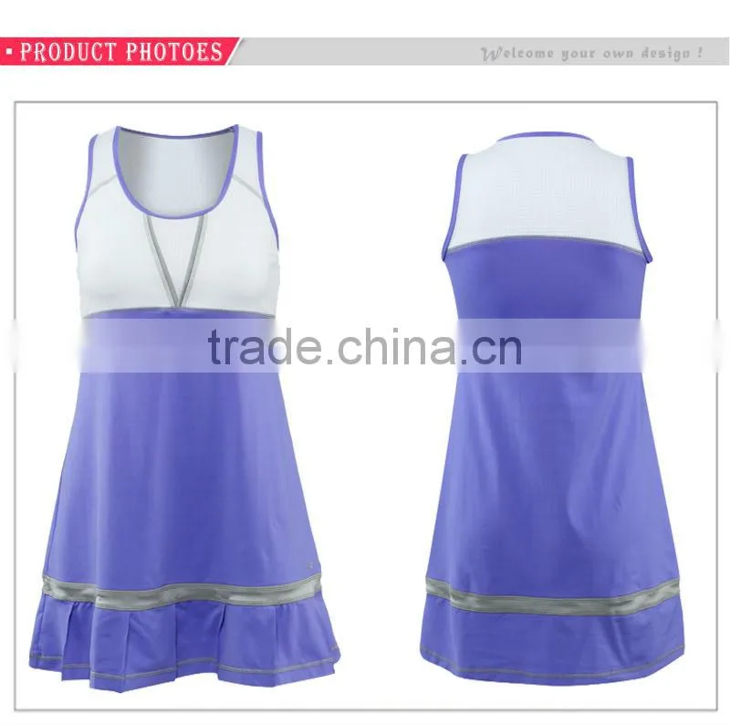 Women Dresses Super Elastic Sexy Tennis Dress Tennis Skirt