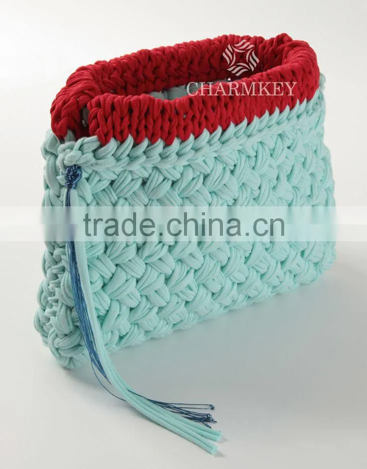 fancy t-shirt yarn for hand knitting