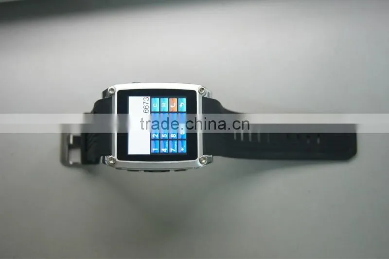 Android Bluetooth Wrist Smart Bracelet Watches Mobile Phone / Health Watch Phone