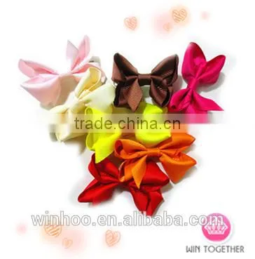 2015 hottest elastic peony flower hairband, satin flower with bead