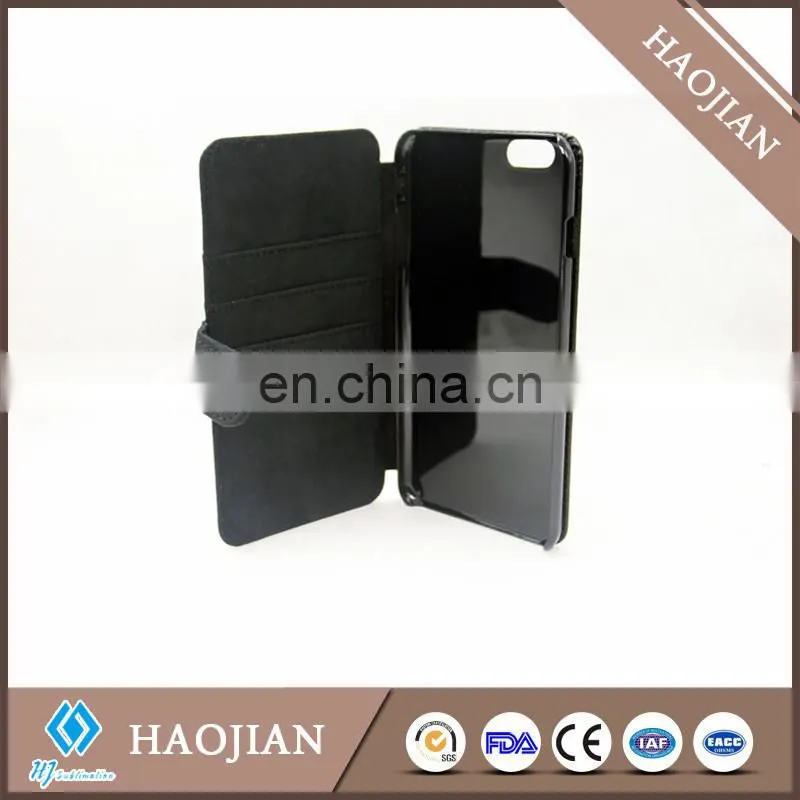 Sublimation phone6 + flip phone covers printable phone cover leather flip case cover for phone