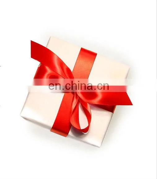 satin tie bow by hand