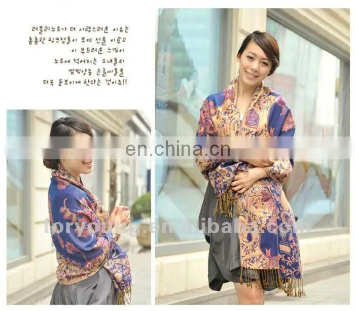 jacquard shawls india design indian scarves