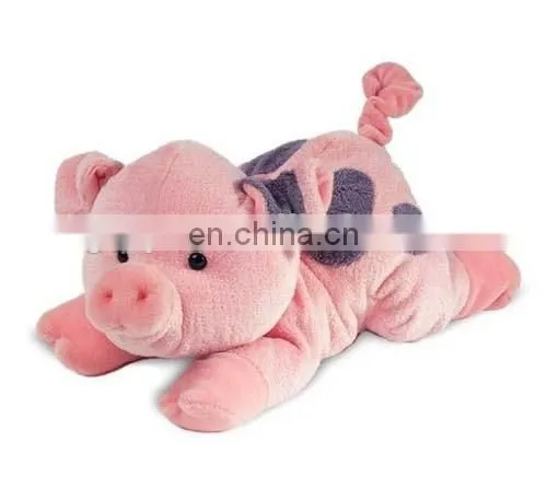 Cute baby toy colorful pig plush toy