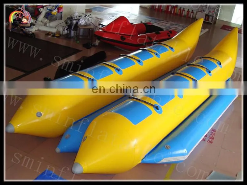 New design inflatable floating boat for water games,summer popular inflatable boat for sale