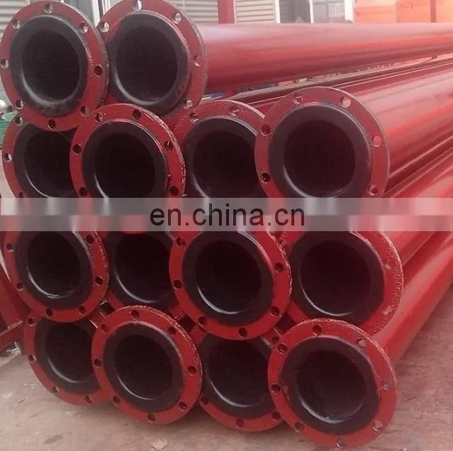 ASTM A106Gr.B Carbon Steel Seamless/Welded Rubber Lined/Ceramic-Lined Pipe/Tube