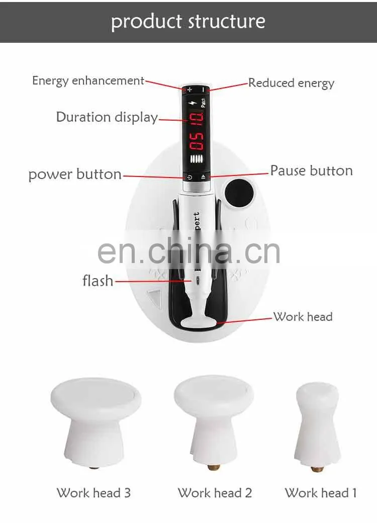 Home Use Cold Plasma Ozone Shower Pen for Acne Removal