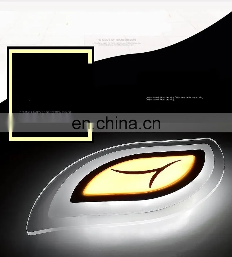 Chinese supplier Creative leaf surface mounted LED ceiling lights