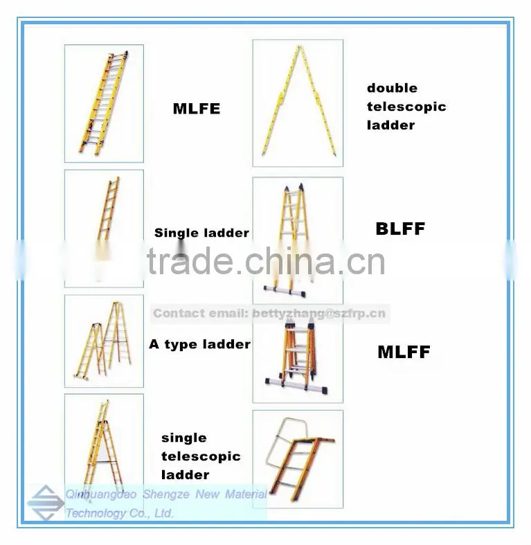 smooth,mat surface Surface Treatment and corrosion environment.,industry,construction Application FRP ladder