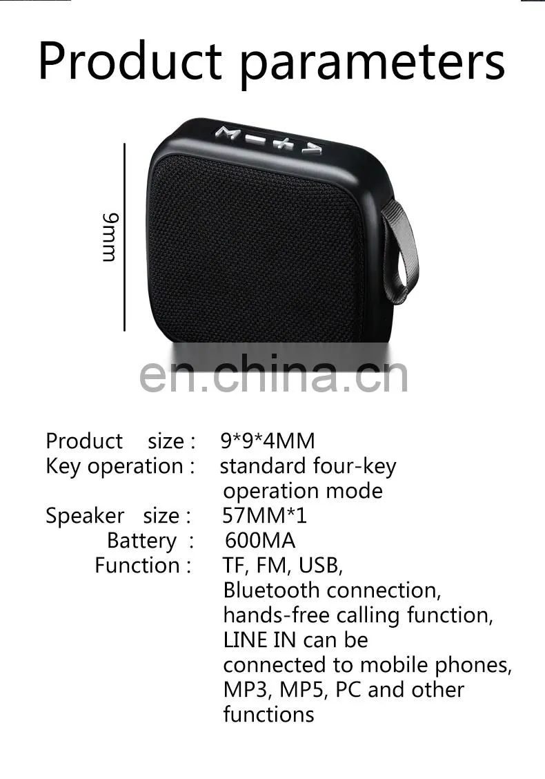 Waterproof Speaker Hifi For Mobile Phone/Computer Wireless Waterproof 2020 Amazon Top Seller Mini Speaker