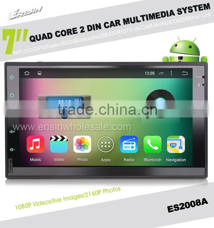 Erisin ES2008A 7" Touch Screen Car GPS Player Radio System