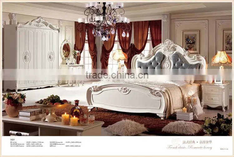 Classic French style bed room furniture