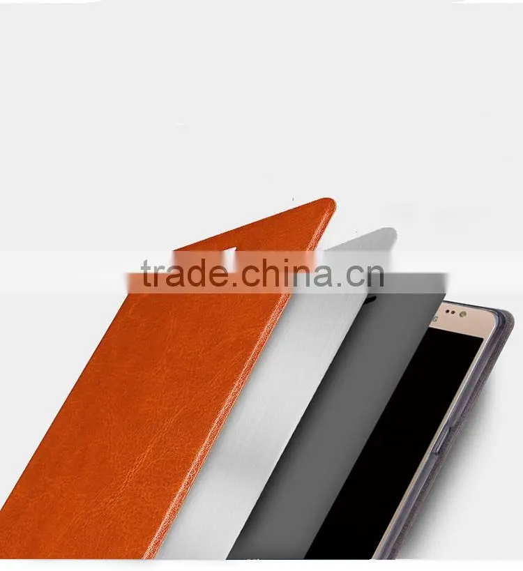 MOFi Original Leather Flip Cover Case for Samsung Galaxy J7 2016 J710F, Mobile Back Housing for Samsung J7 2016
