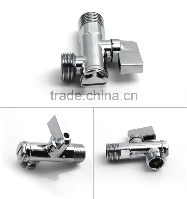 Brass angle water valve with G1/2" thread