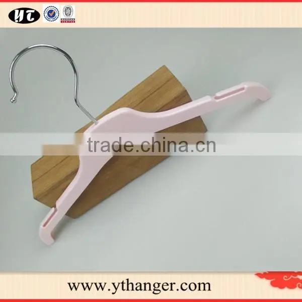 cute pink baby clothes plastic hanger child hanger