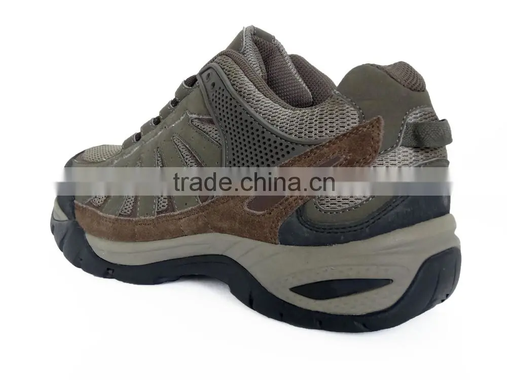 Durable low cut mens waterproof hiking shoes