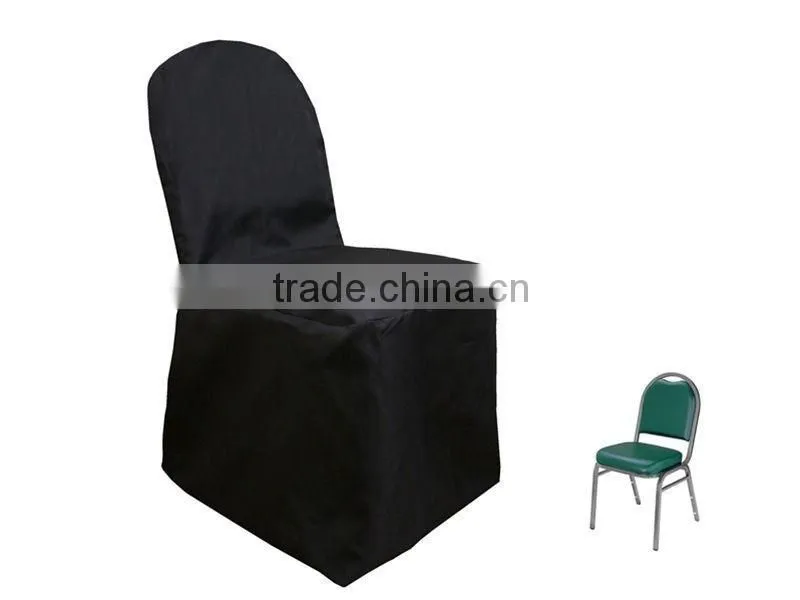 Cheap banquet polyester chair cover from china