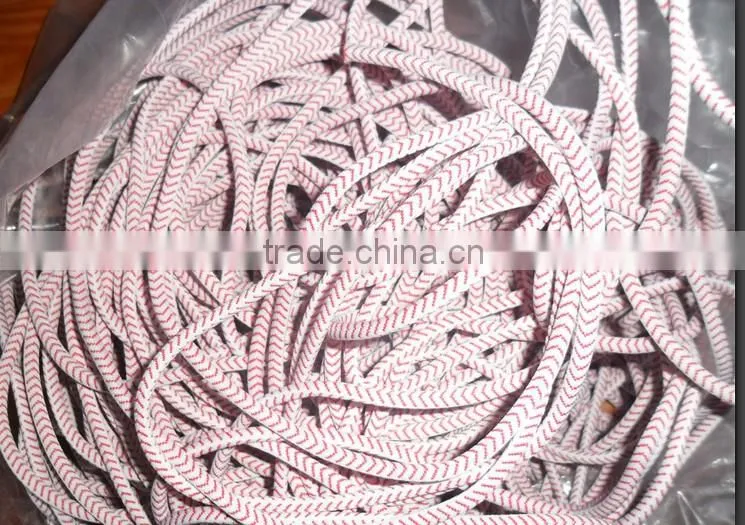 Baseball stitch tornado titanium necklace