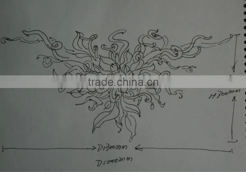 China factory design elegant crystal chandelier parts wholesale