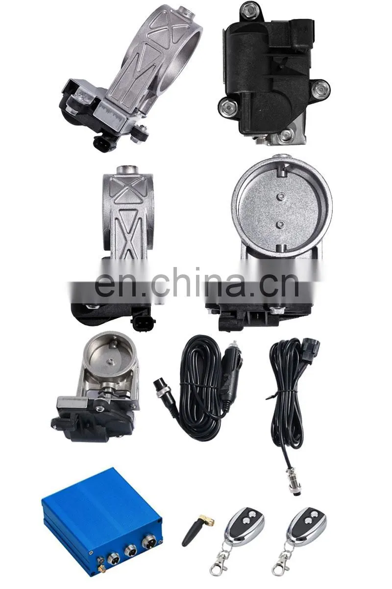Electronic valve switch universal 63 mm 2.5 inch electric exhaust cut-off valve cut-off valve controller accessories