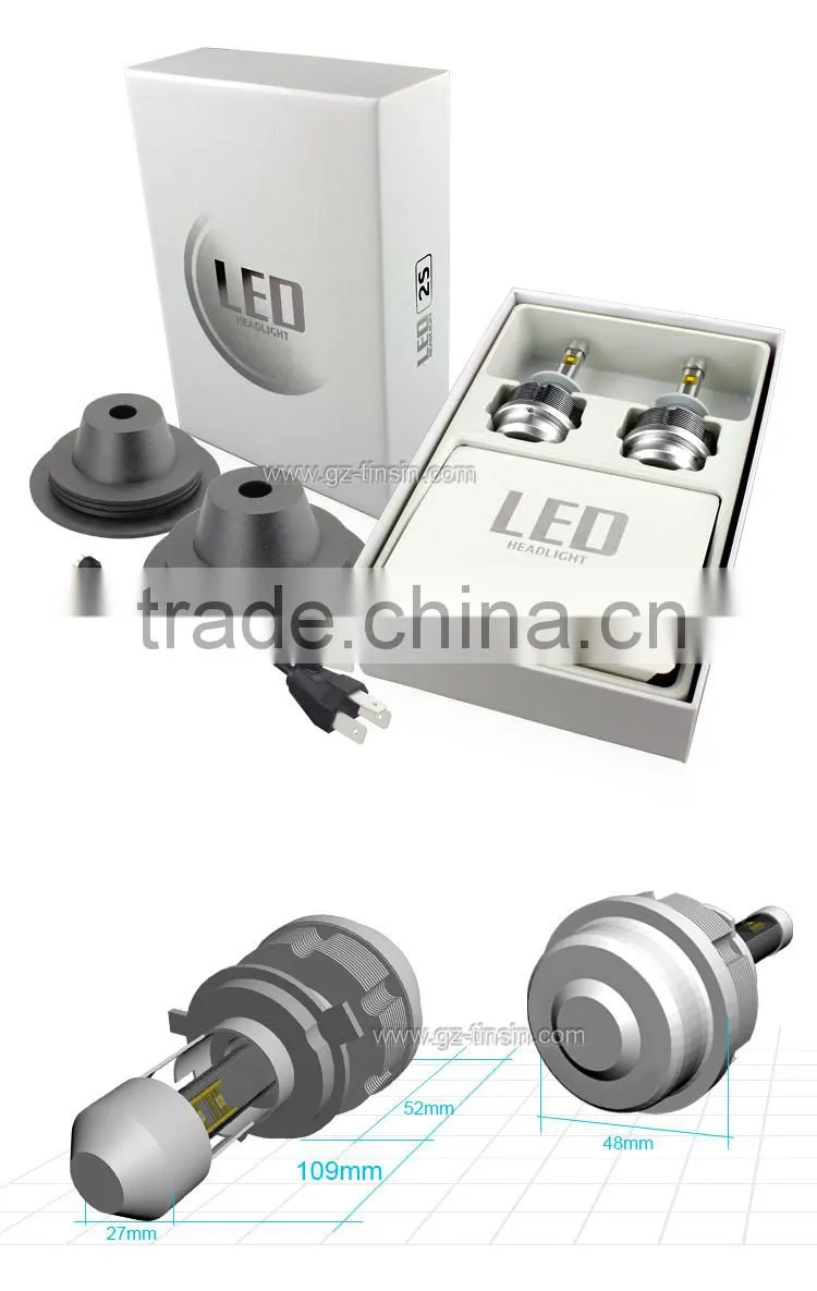 Brand New H1 H3 H4 H7 H8 H9 H10 H11 9005 9006 H13 9004 9007 Hot Sell 30W 3600 Lumen Auto 30W LED Headlight
