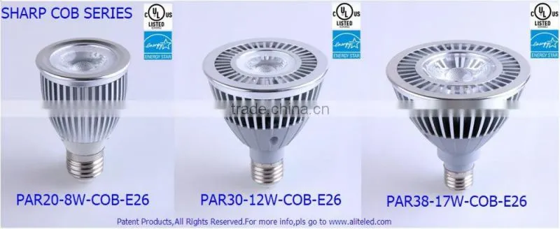 China manufacturer Energy Star UL(E343952) led flat par38 17w